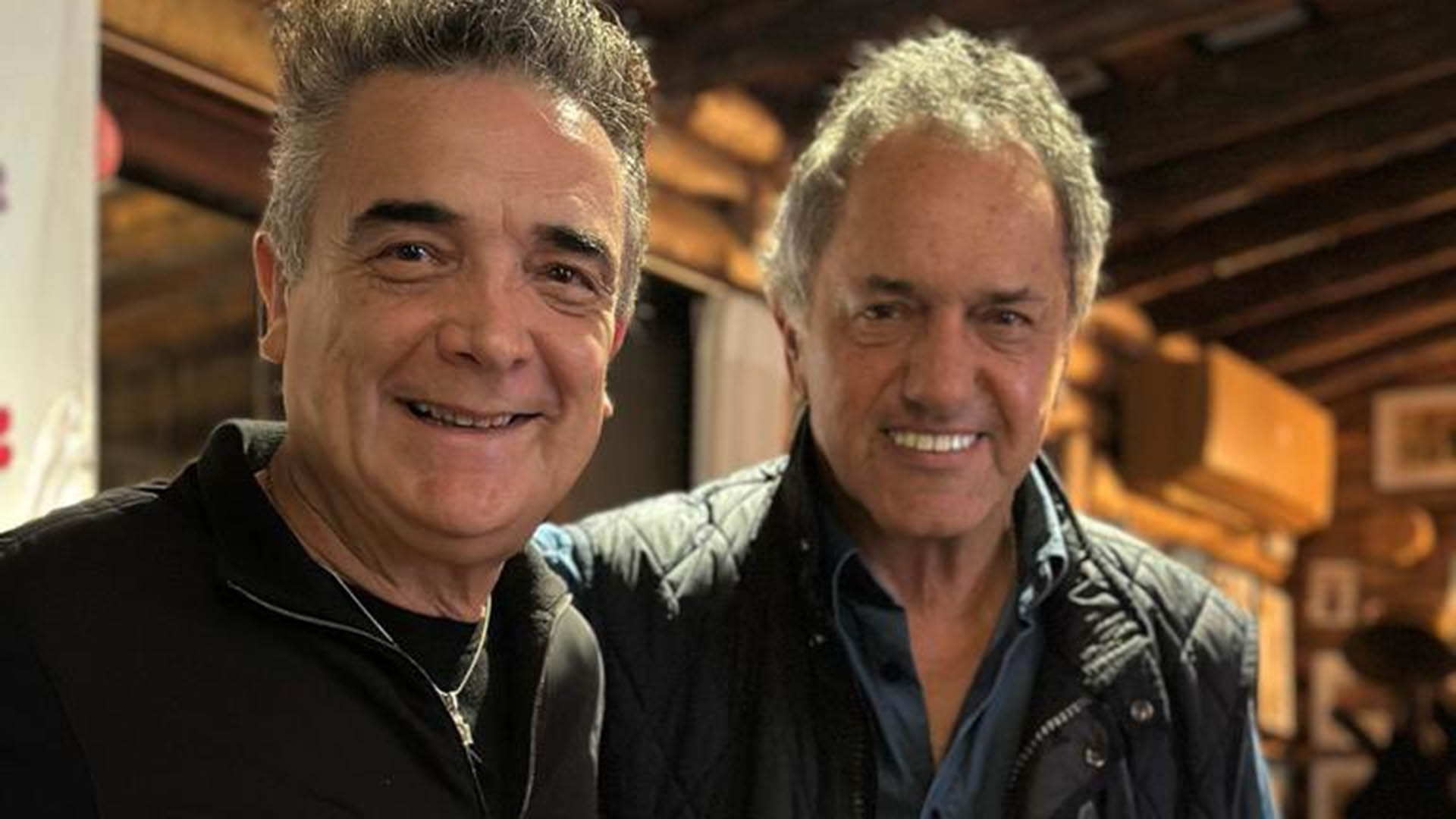 Scioli le ofreció a Nito Artaza que sea su precandidato a Jefe de Gobierno