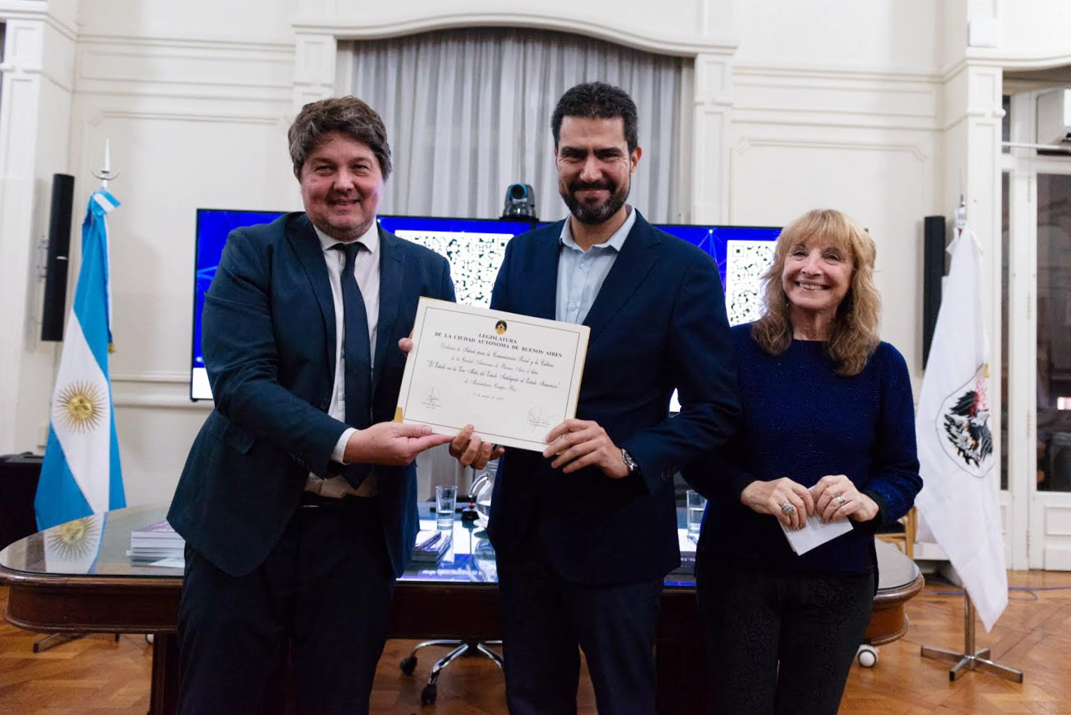 La Legislatura distinguió el libro de Maximiliano Campos Ríos