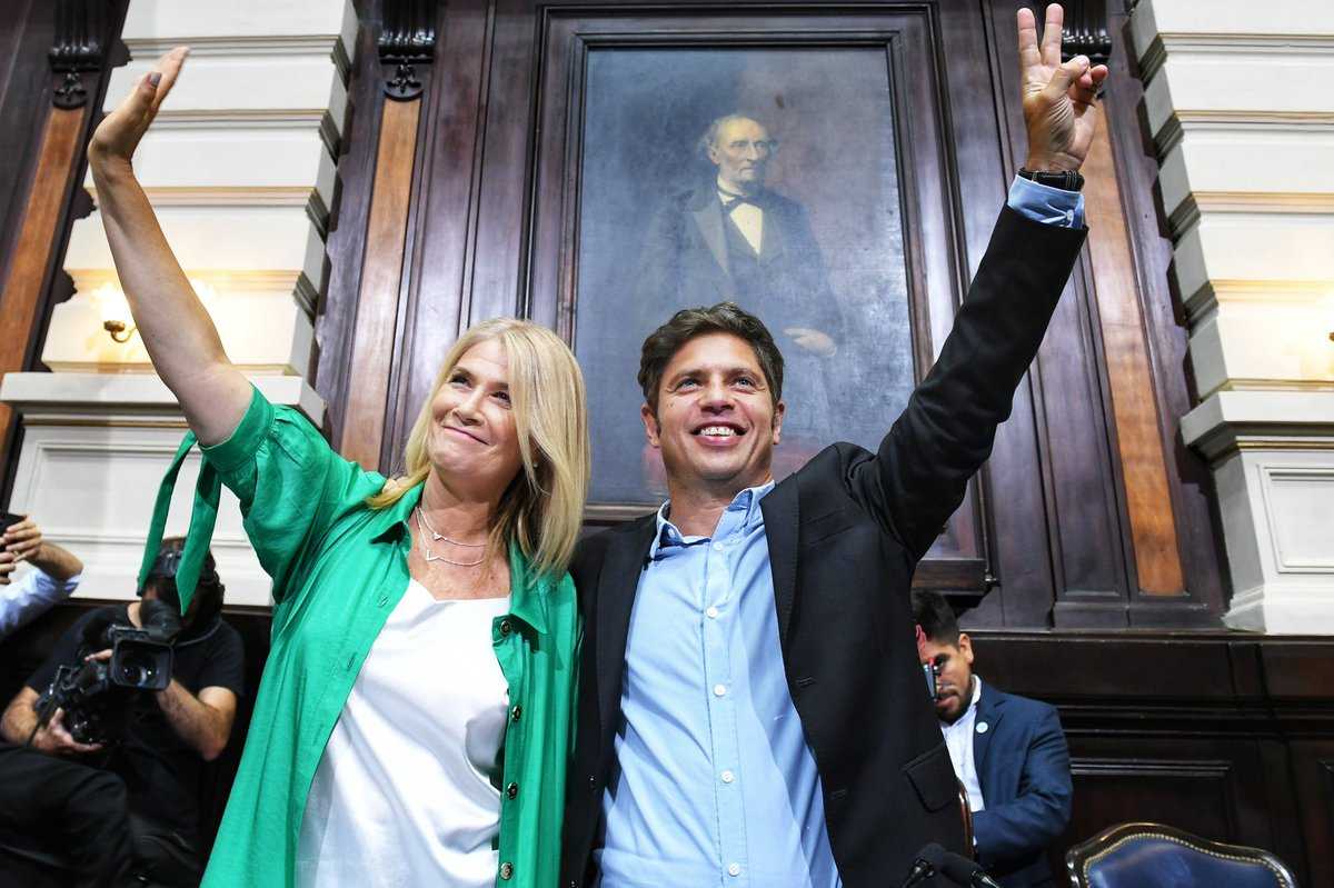 Kicilllof, Máximo y "Wado", los candidatos del peronismo en la Provincia