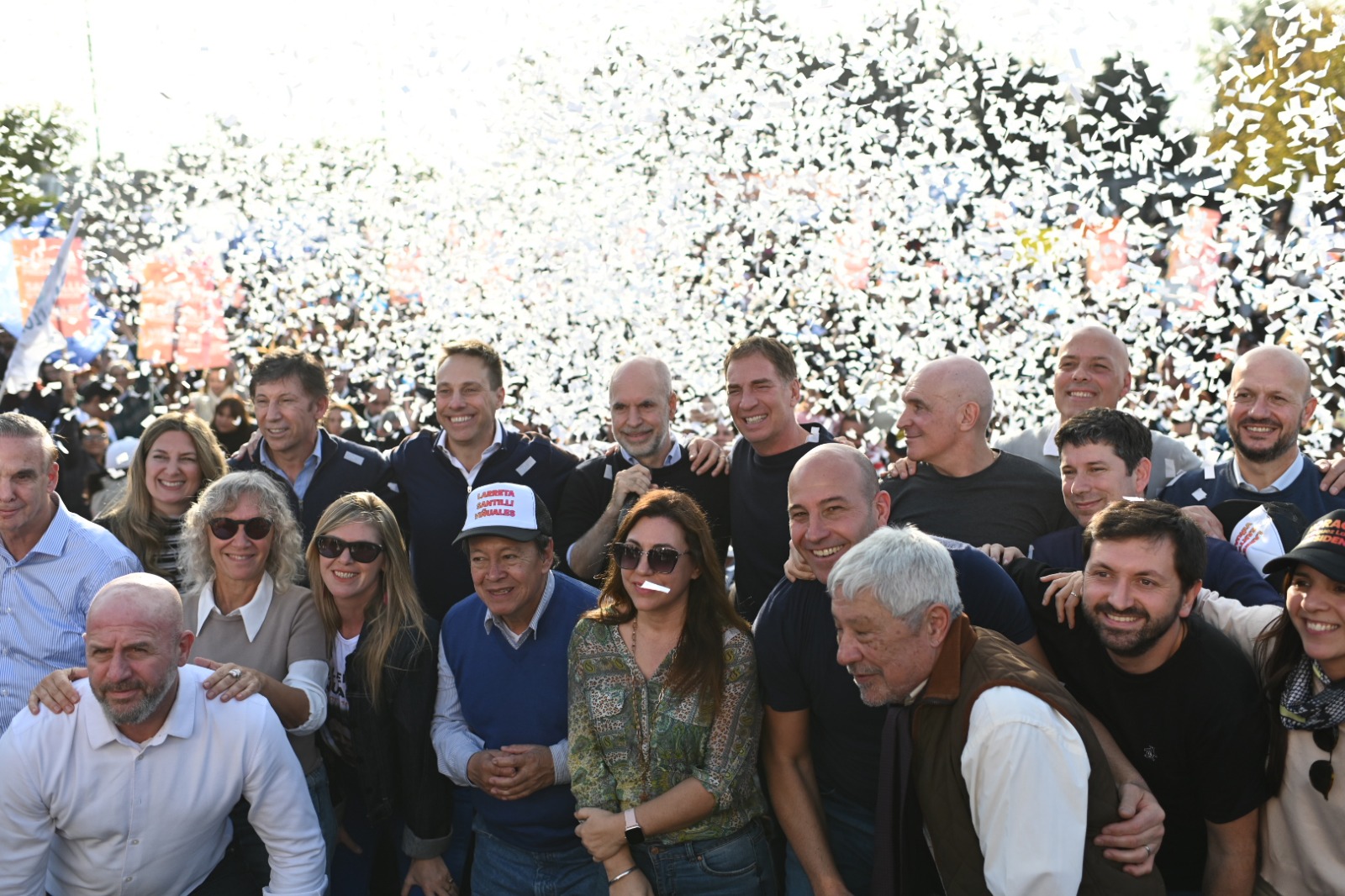 Larreta y Santilli: "A los comerciantes les vamos a bajar los impuestos"