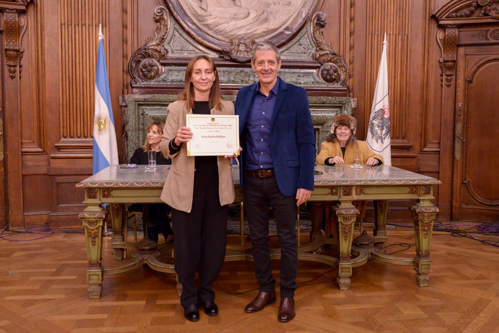 Legislatura: Mac Entyre es nueva Personalidad Destacada