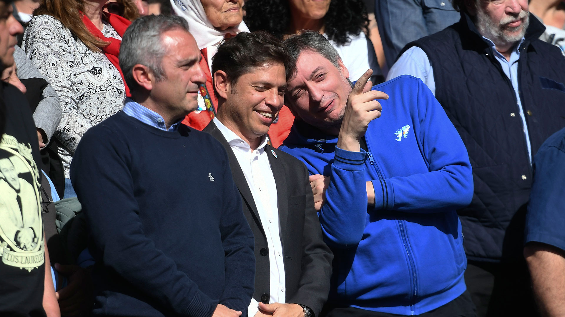 UxP armó su mesa en PBA con Axel, Máximo, Larroque e intendentes de peso