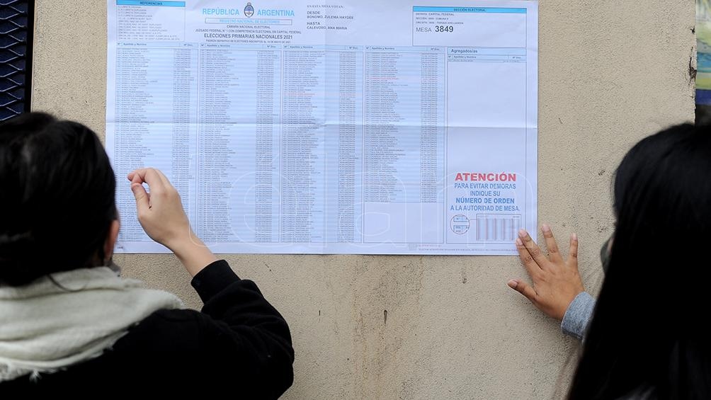 Elecciones 2023: ya se puede consultar el padrón con los lugares de votación