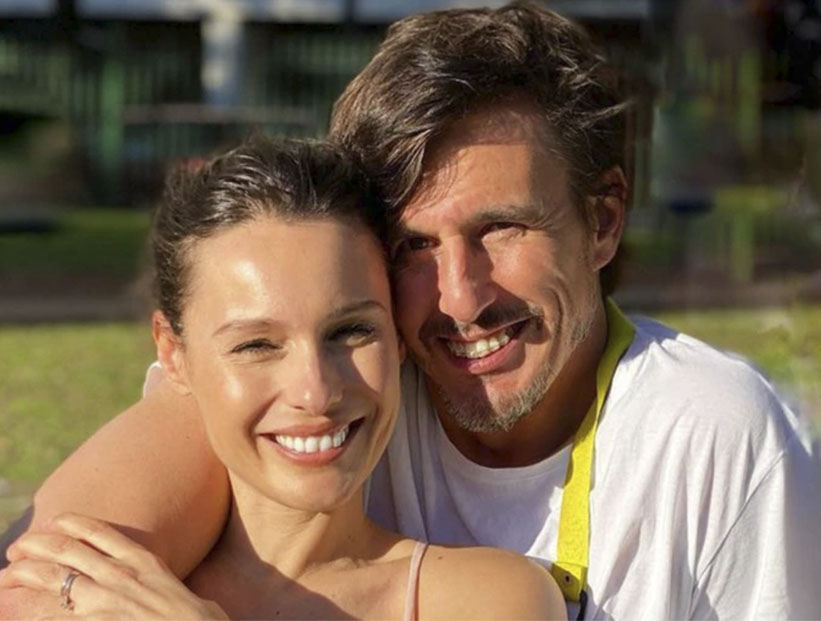 García Moritán hizo campaña con "Pampita"