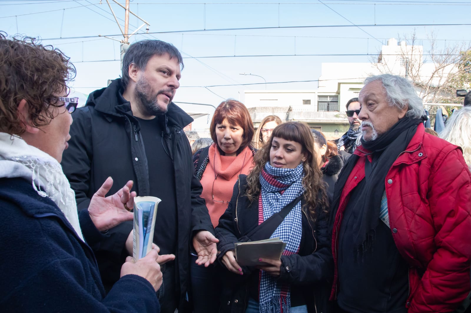 Campaña: Santoro recorrió el barrio Fátima de Soldati