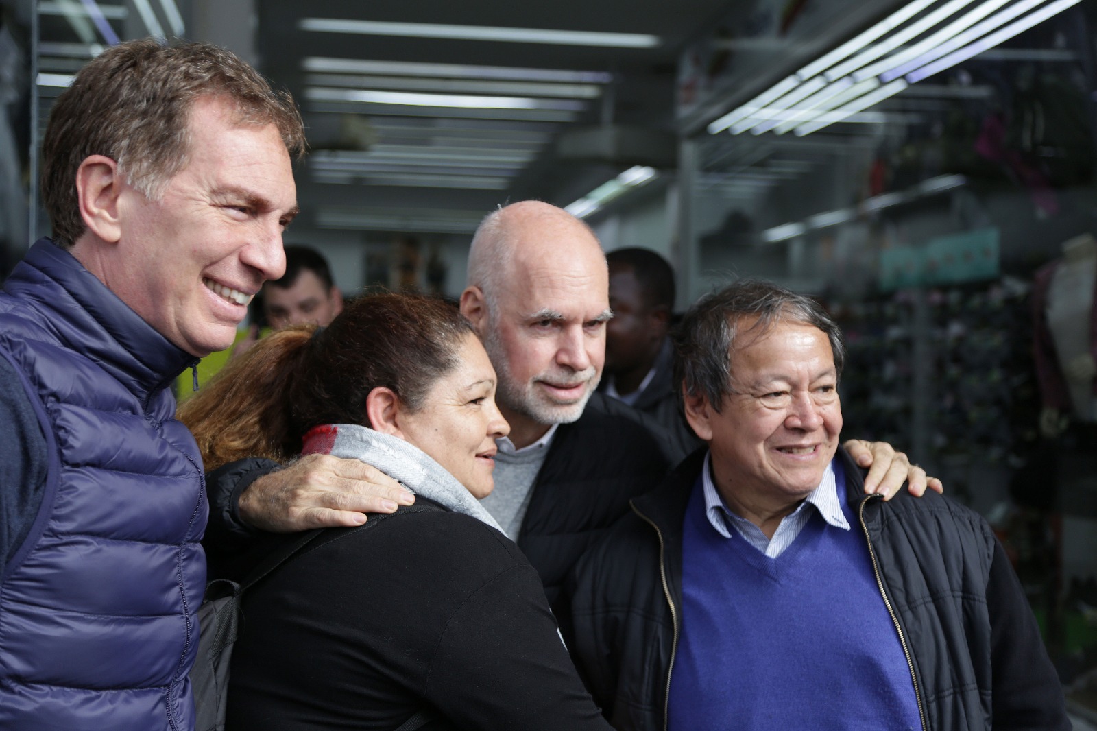 Larreta y Santilli, en La Matanza: “Los matanceros quieren un cambio”