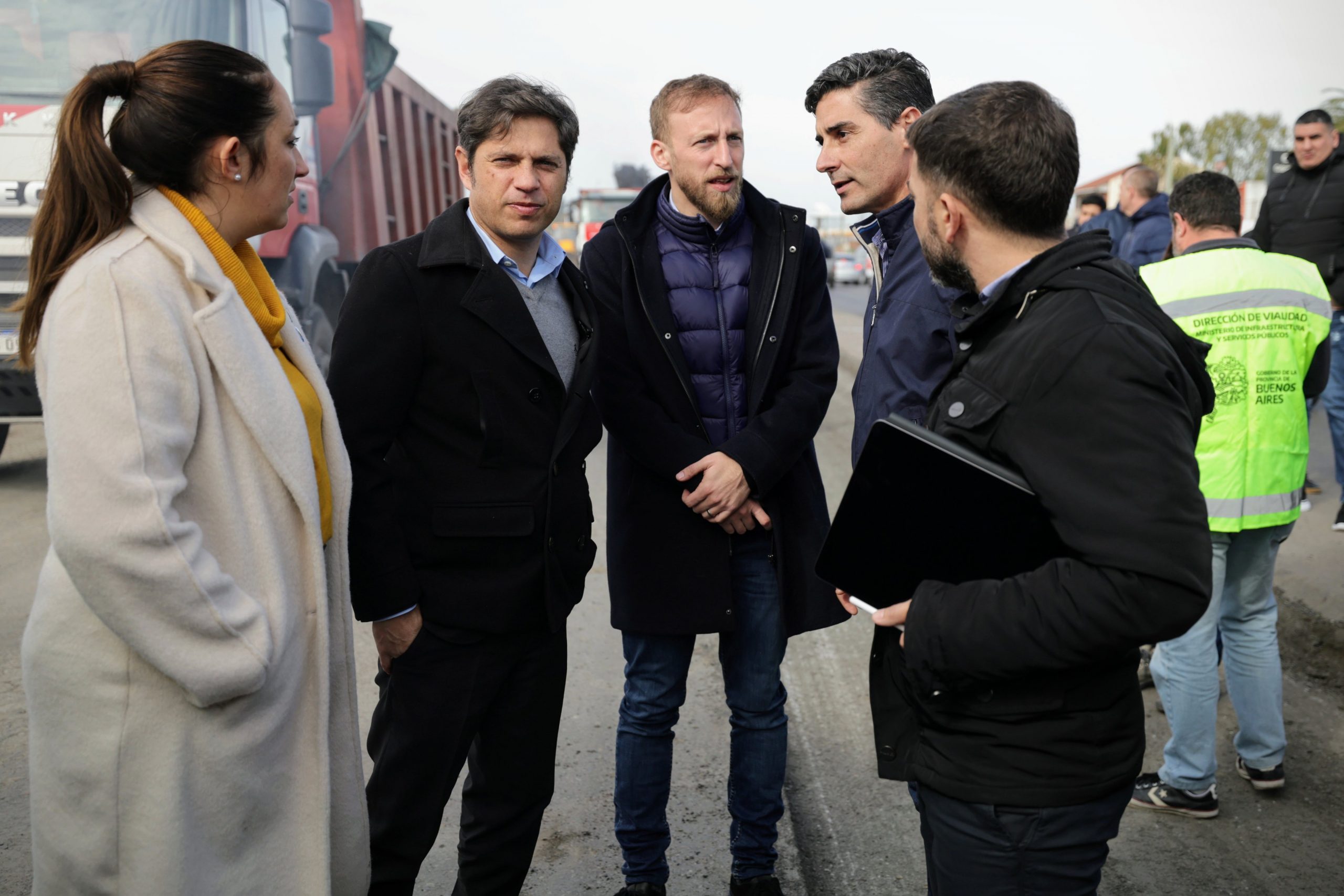 Kicillof evita a Alberto y hace equilibrio entre Massa y Grabois