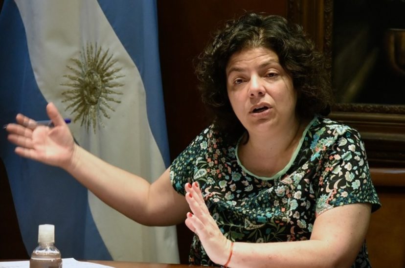 Covid-19: Vizzotti permitió visitas cuando estaba prohibido