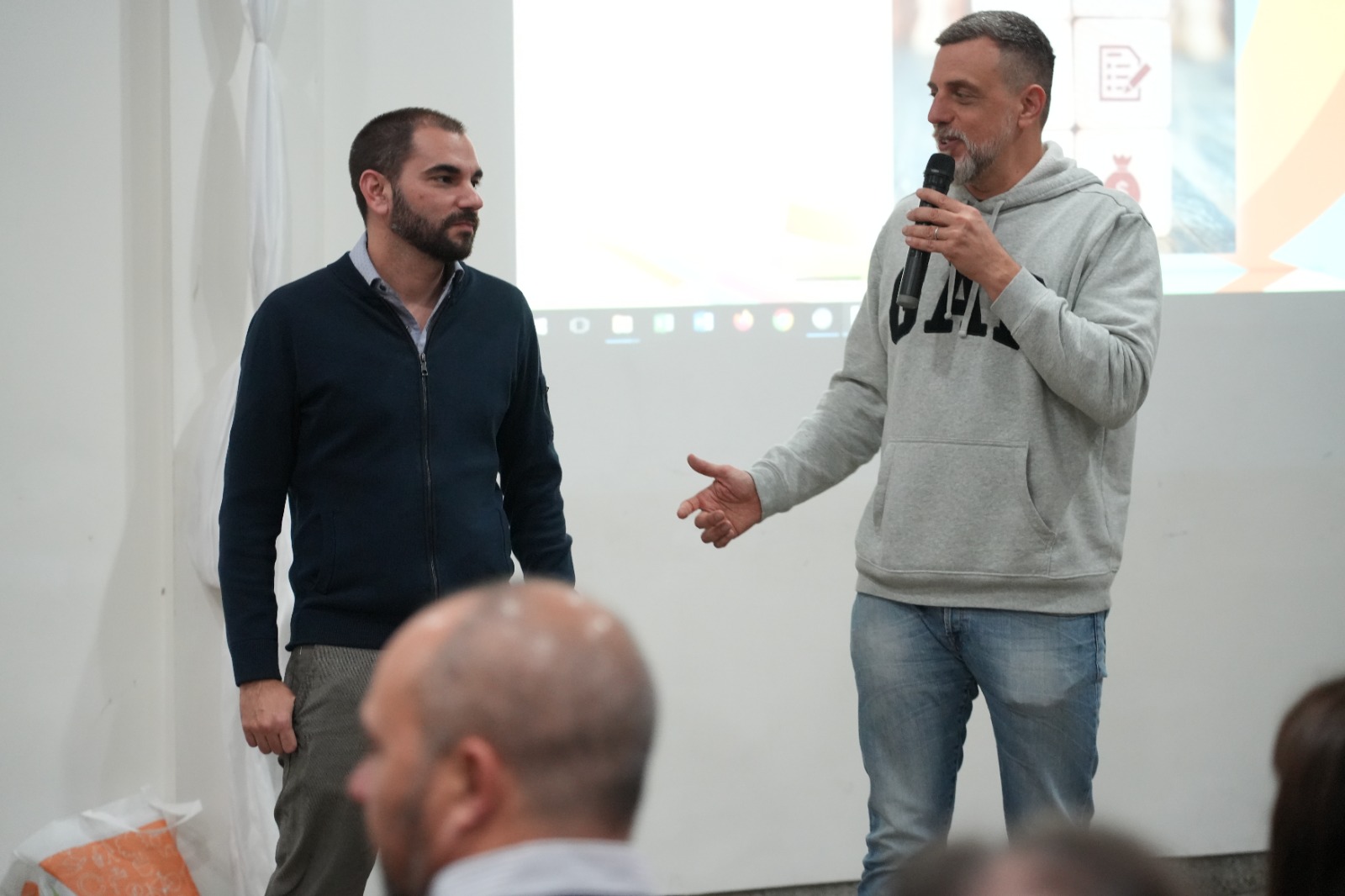 Kravetz se reunió con empresarios de Lanús