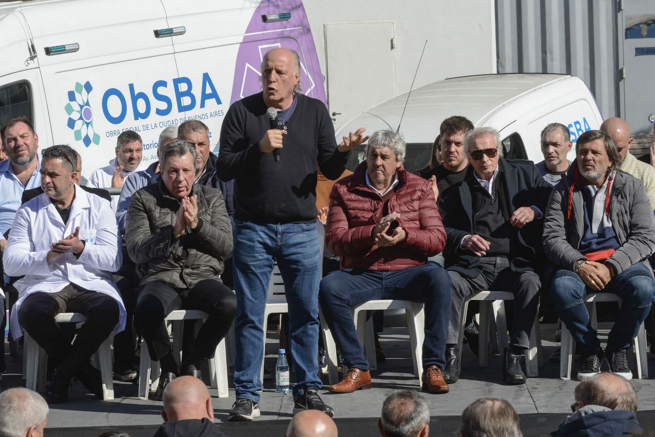 Amor lanzó el plan de remodelación del Sanatorio Méndez