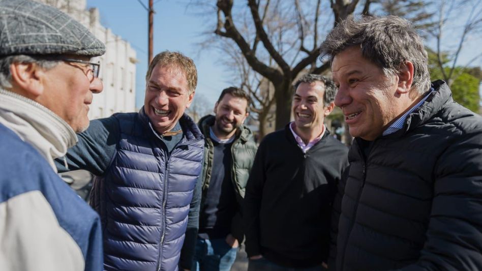 Manes respaldó a Santilli: "Lo mejor que puede pasar es que Diego sea gobernador”