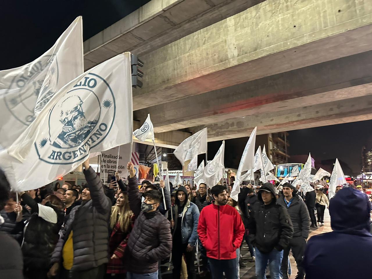 La Julio Argentino, presente en el cierre de campaña de Milei