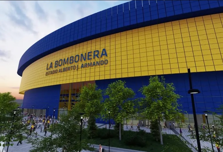 Boca presentó en la Legislatura un proyecto de ampliación de la Bombonera
