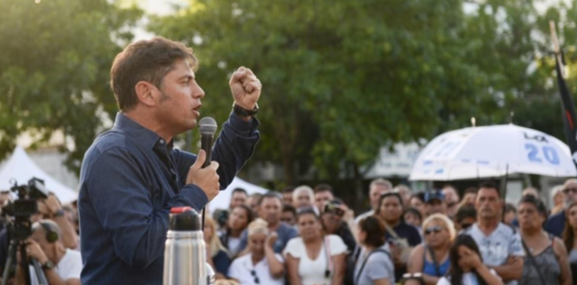 Kicillof, Juan Grabois y Ofelia Fernández, juntos en La Plata