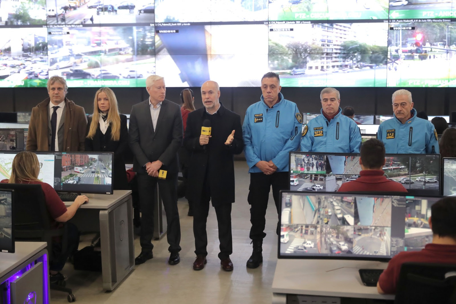 Larreta presentó al nuevo equipo de Seguridad de la Ciudad