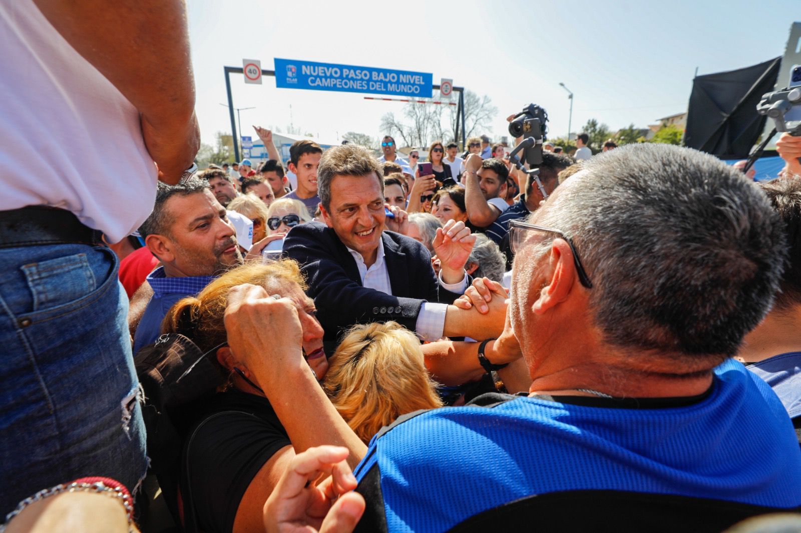 Massa: "Tengo el coraje para cambiar lo que haya que cambiar"