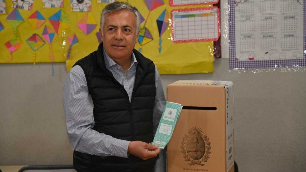 Cornejo se impone en las elecciones de Mendoza