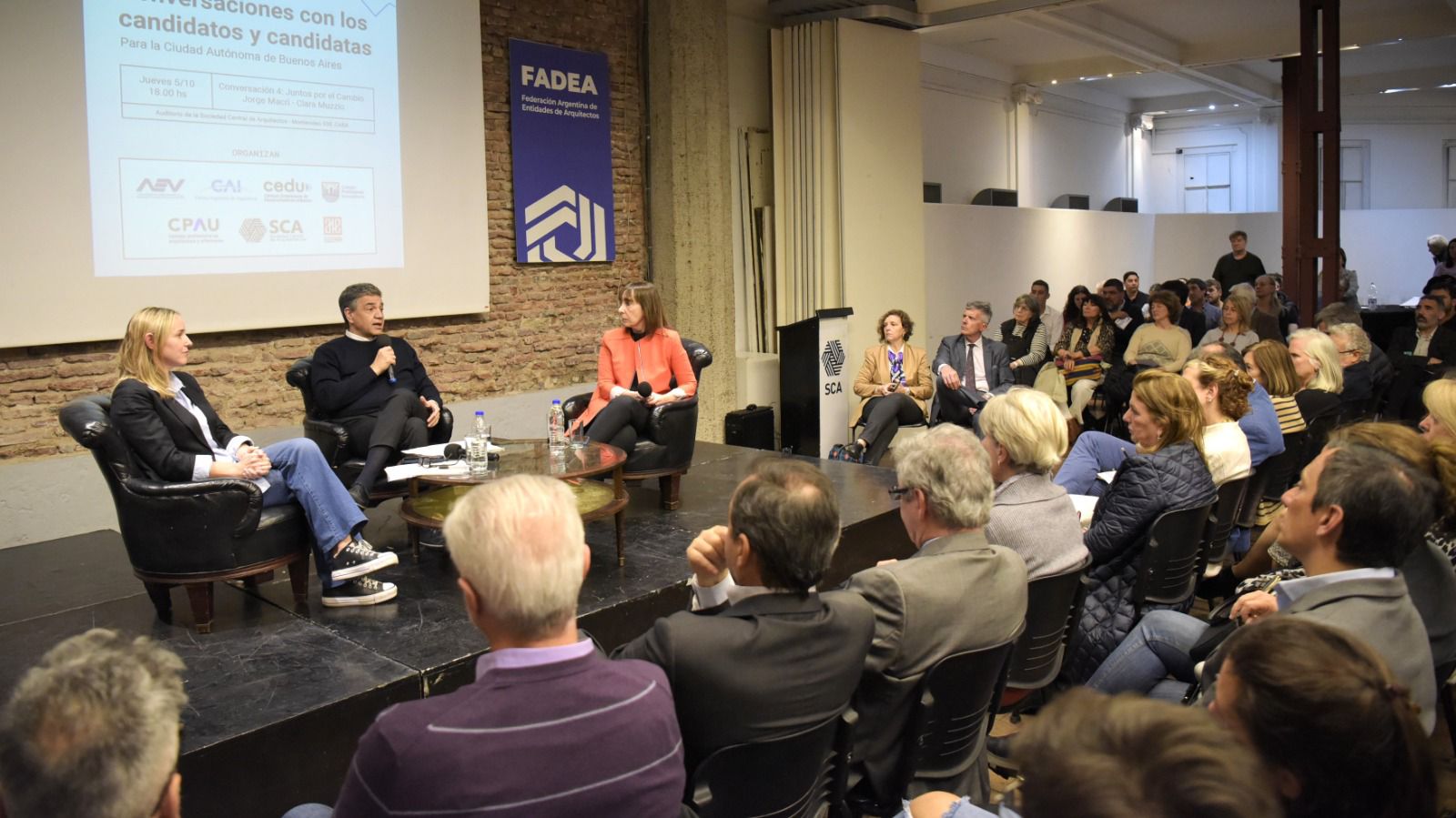 Jorge Macri, ante arquitectos: “Hay que corregir el Código Urbano”