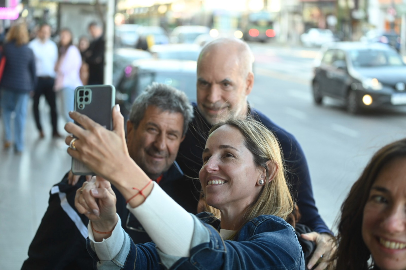 Larreta recorrió Belgrano y valoró a Muzzio: "Refleja lo mejor de JxC"