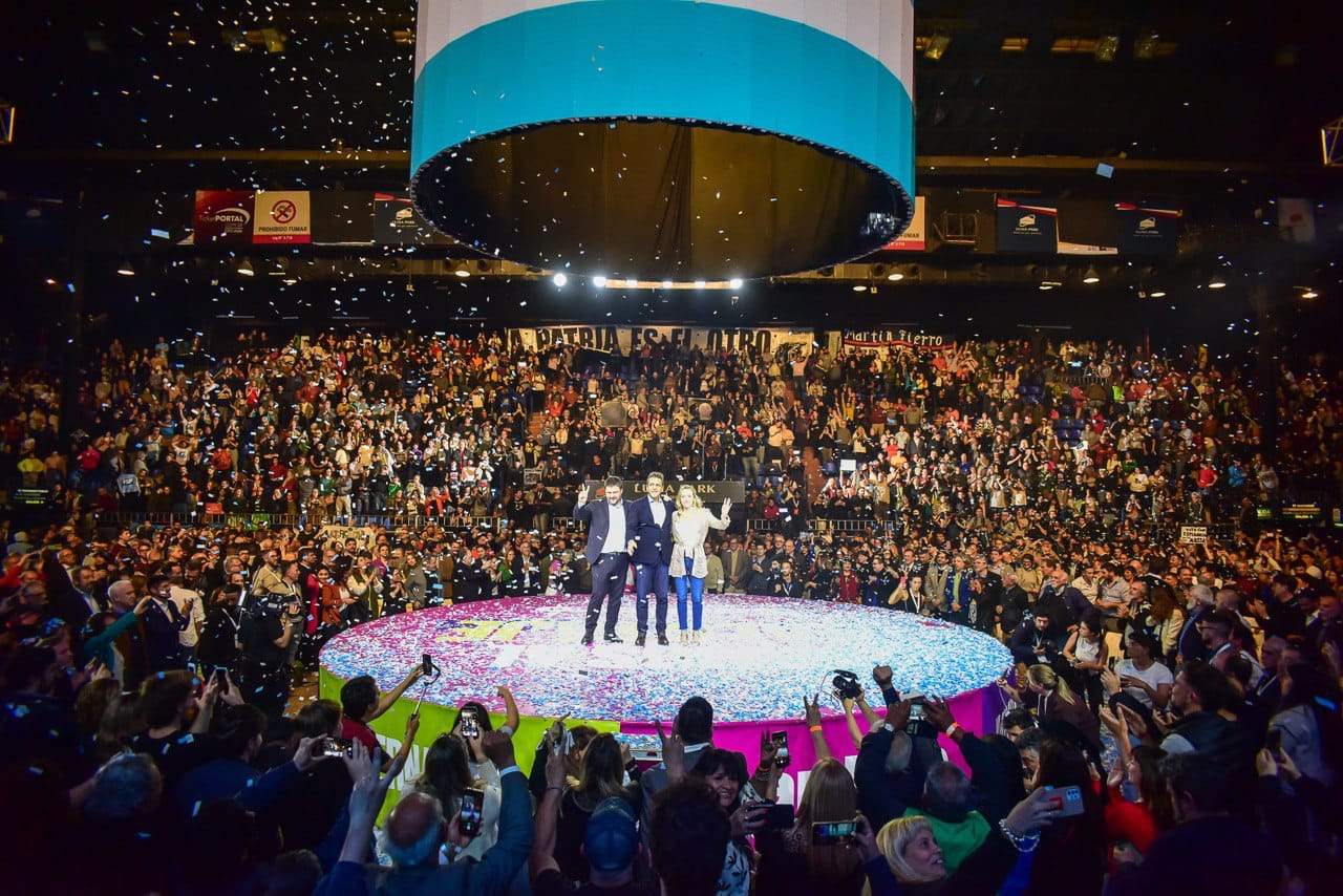 Santoro y Massa confiados: "Vamos a entrar (los dos) al balotaje"