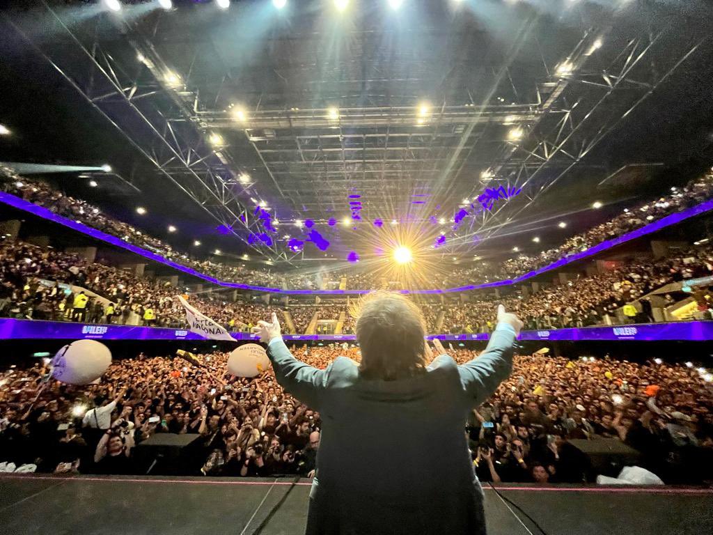 Milei cerró con espíritu ganador: "Somos un fenómeno mundial"