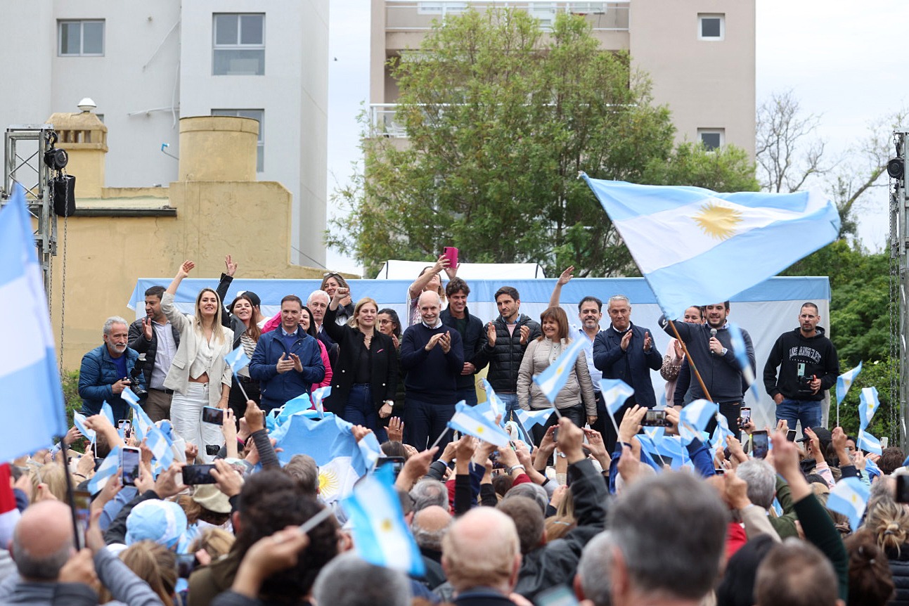 Bullrich, Larreta, Lousteau y Pullaro se mostraron juntos en Venado Tuerto