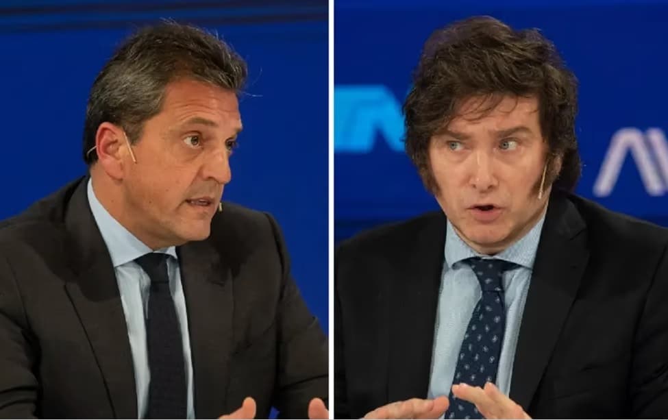 Encuesta sobre el balotaje: Massa le saca 10 puntos a Milei