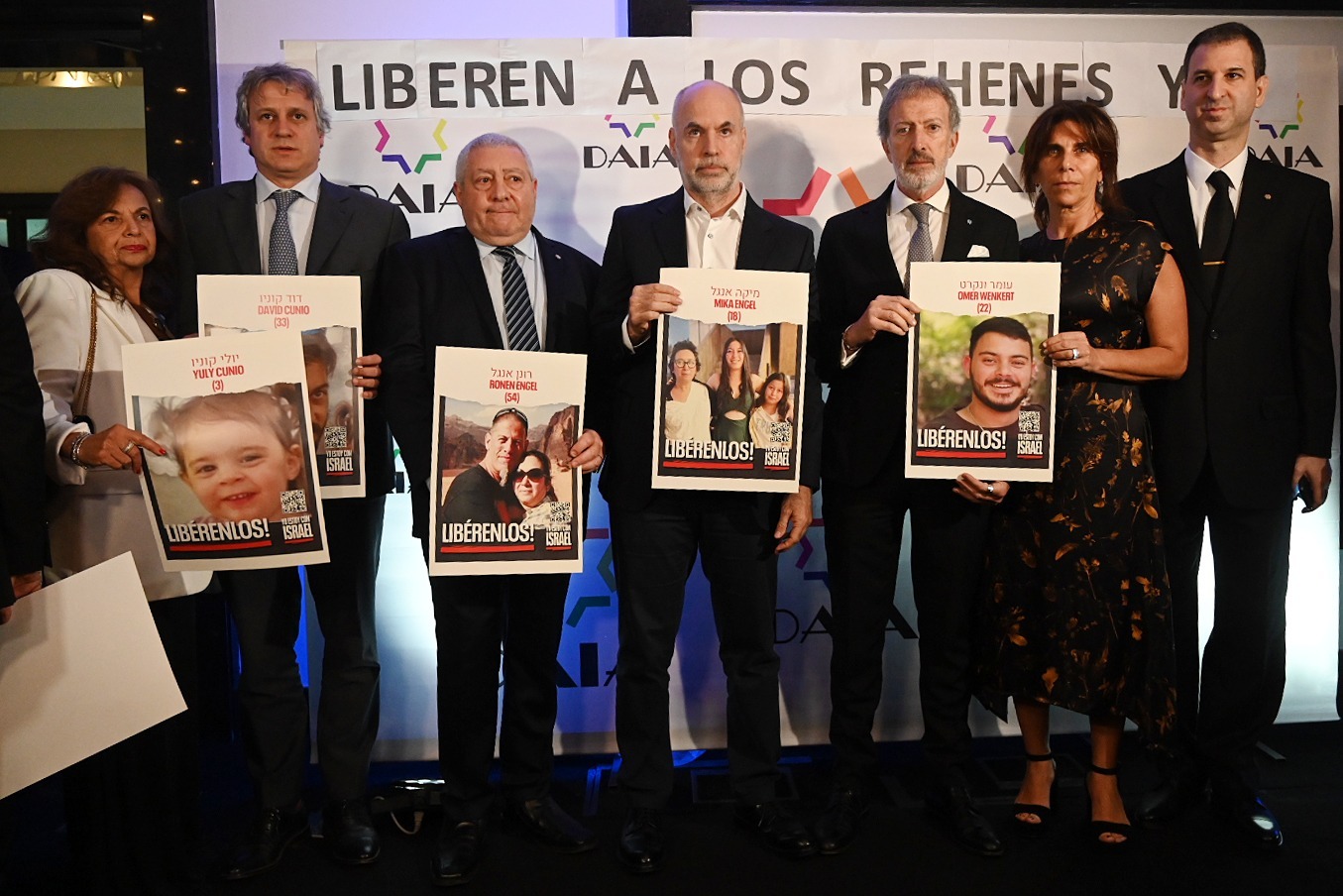 Larreta en la DAIA: “Exigimos que Hamas libere todos los rehenes"