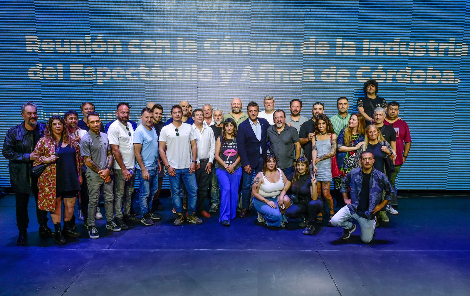 Massa destacó la industria cultural de Córdoba y se comprometió a potenciarla