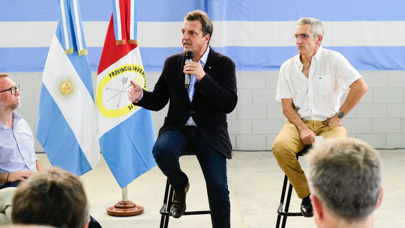 Massa valoró la "industria nacional" y criticó "la apertura indiscriminada"