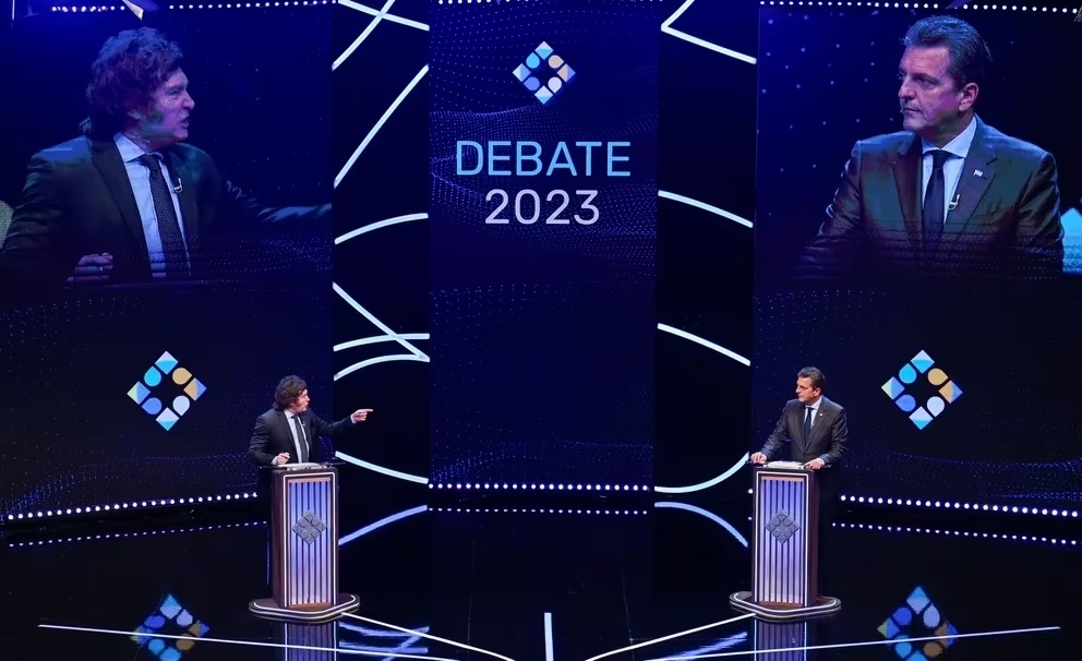 La prensa internacional vio ganador a Massa en el debate presidencial