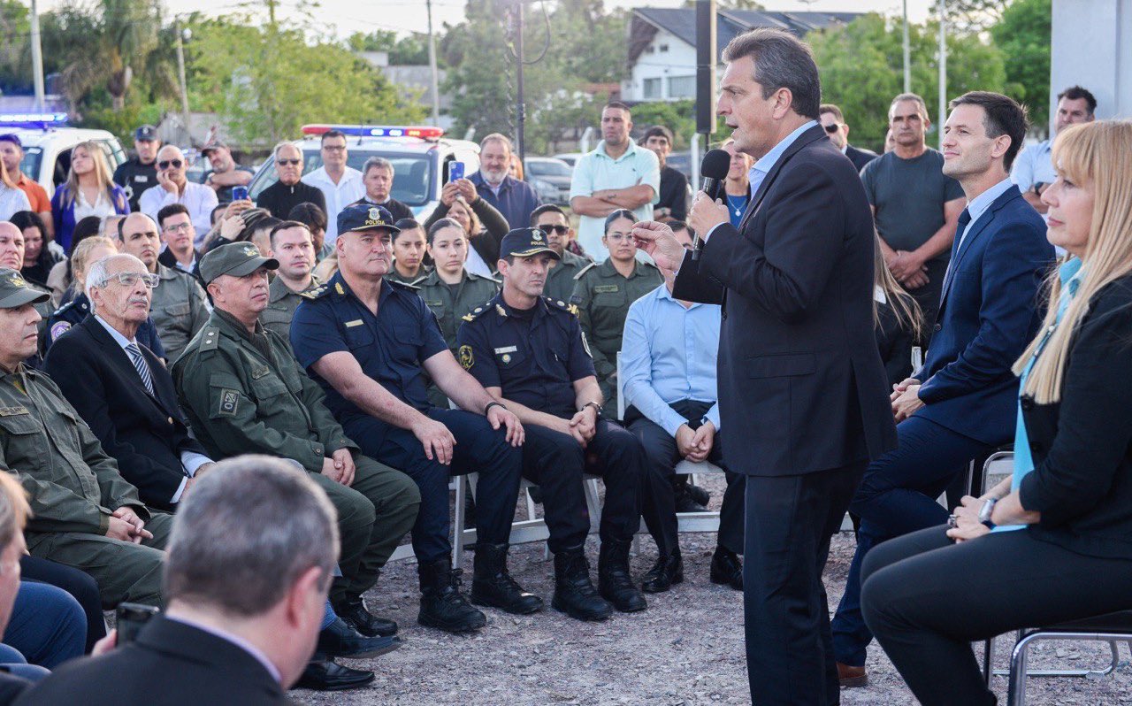 Massa: "De nada sirve si la policía o la Gendarmería detiene y la justicia libera"