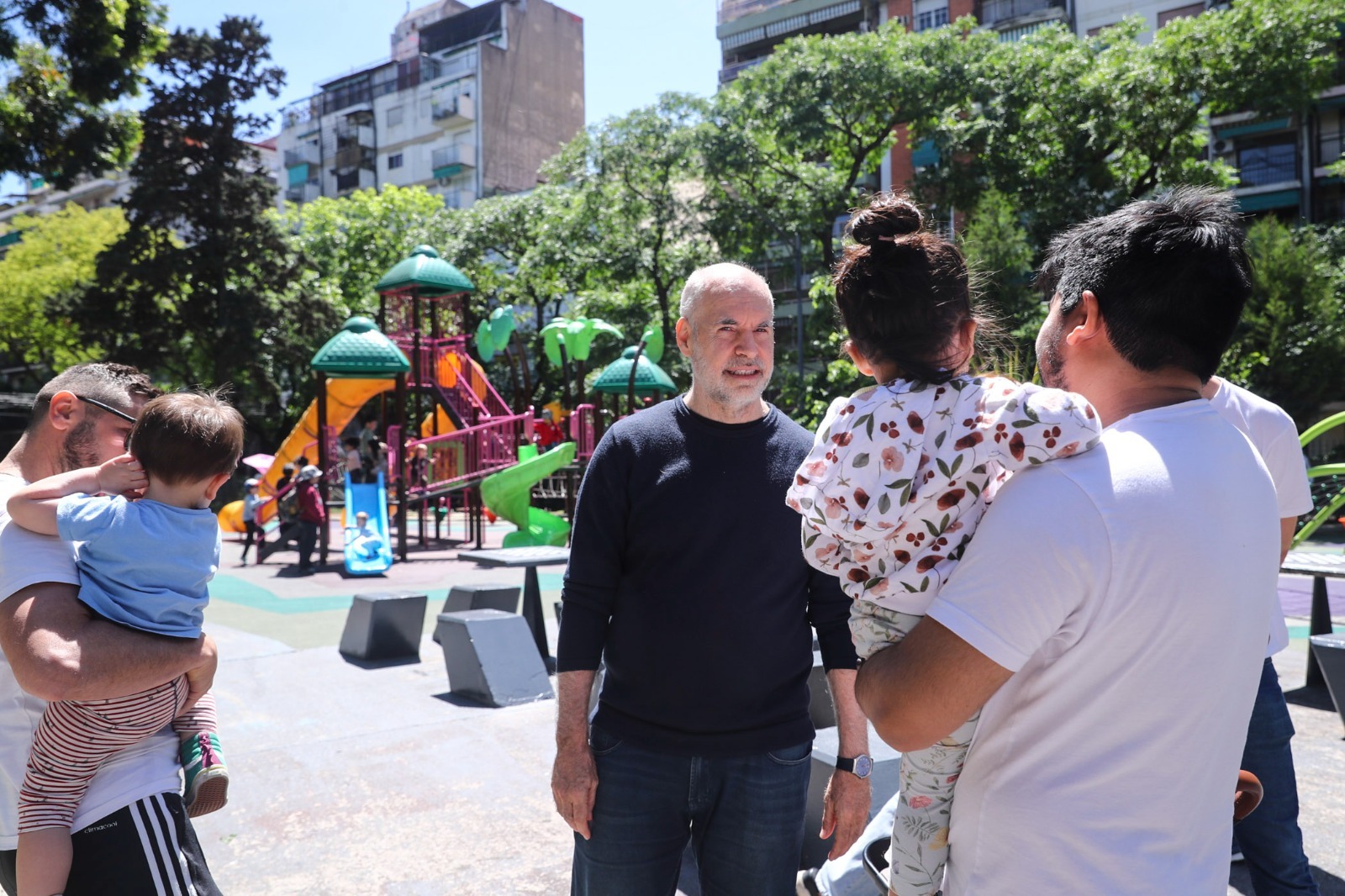 Larreta: “Siempre me van en encontrar en cualquier barrio de la Ciudad”
