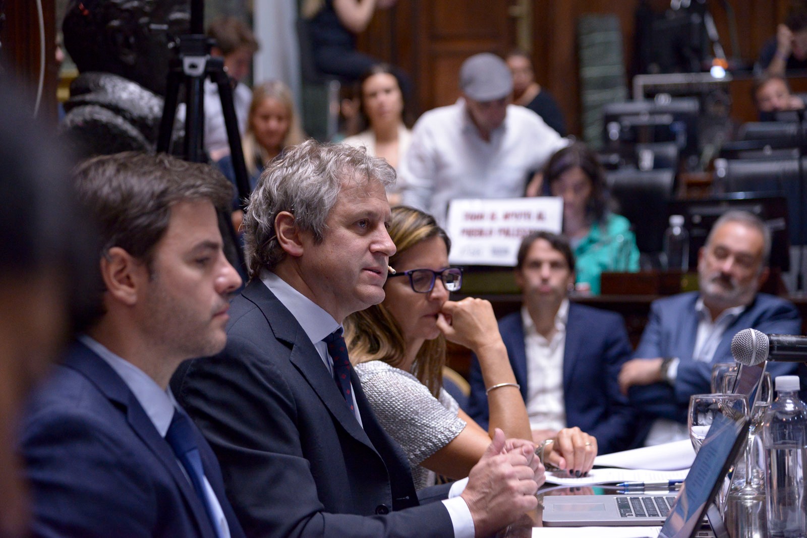 Legislatura: con Larreta entre el público, Felipe Miguel dio su último informe