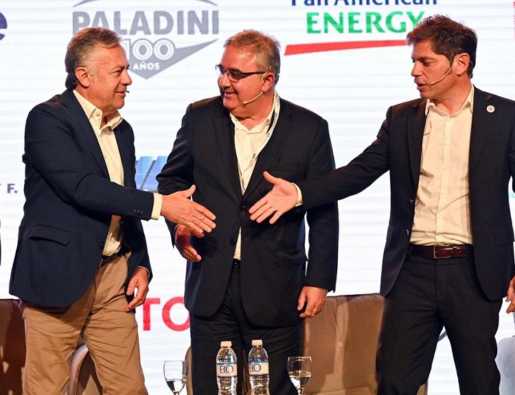 Kicillof y Cornejo se tiraron con todo en un encuentro de la UIA