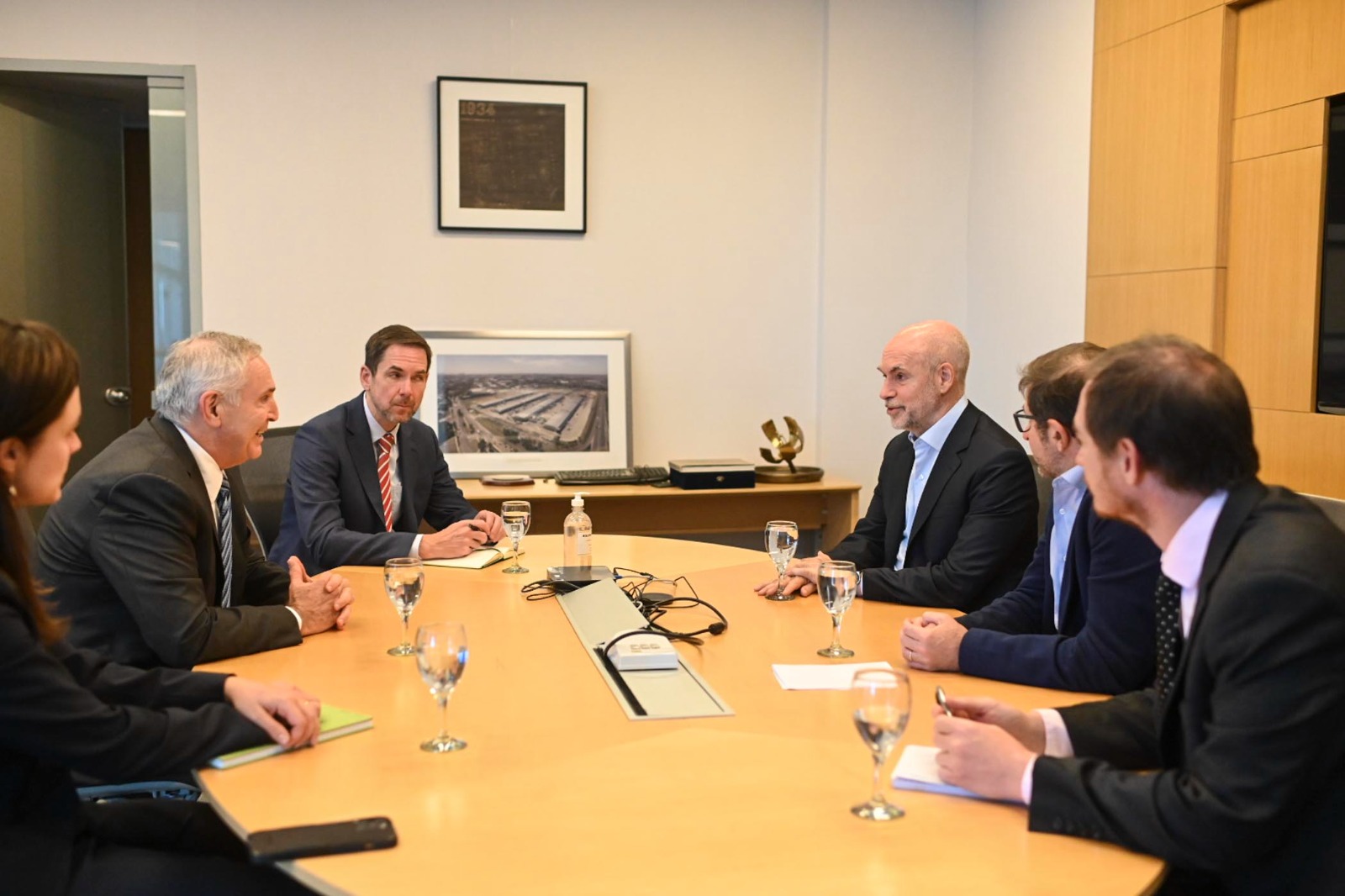 Larreta se reunió con el embajador de los Estados Unidos