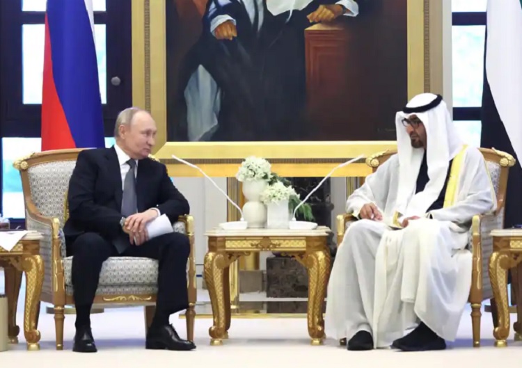 Putin viajó a Medio Oriente para diseñar con ellos una paz en Gaza