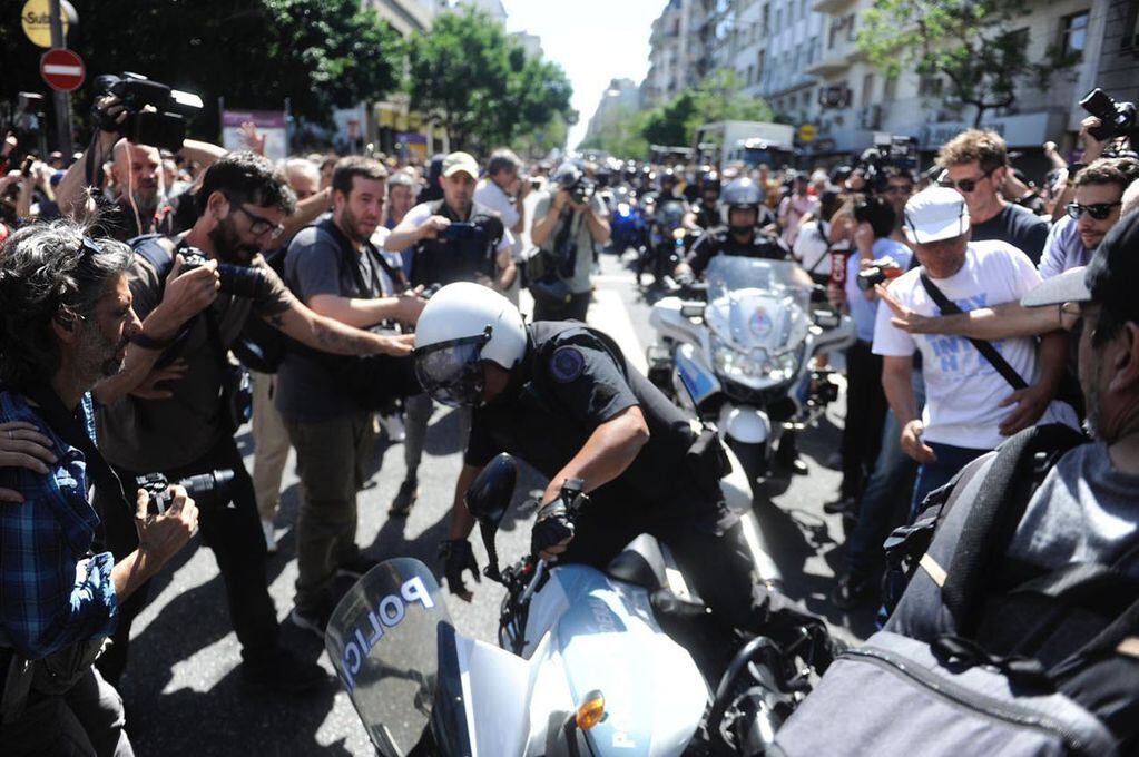Marcha piquetera: dos detenidos por los enfrentamientos con la policía