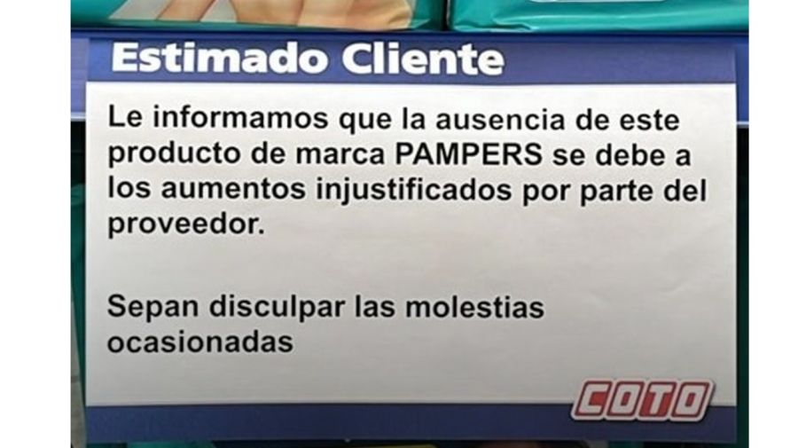 Inflación desbocada: los carteles de los súper contra proveedores
