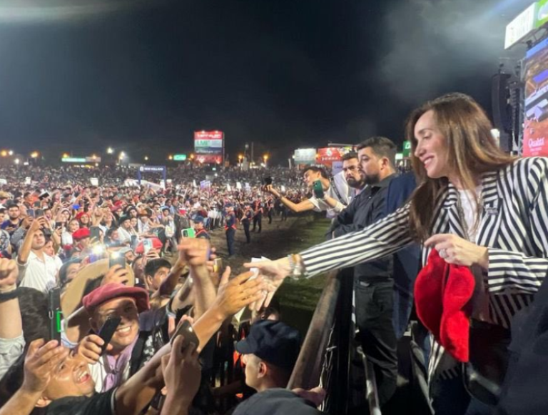 Villarruel vivió un momento tenso en el festival de Jesús María en Córdoba