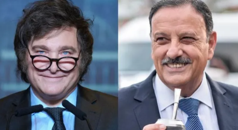 Milei le respondió a Quintela y avaló el uso de cuasimonedas en las provincias