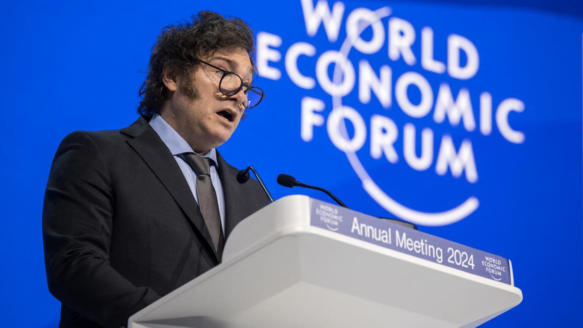 Milei expuso en Davos: “El capitalismo es la única herramienta contra la pobreza"