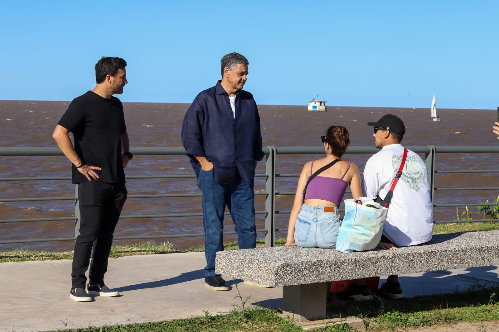 Jorge Macri compartió una jornada de actividades recreativas con vecinos