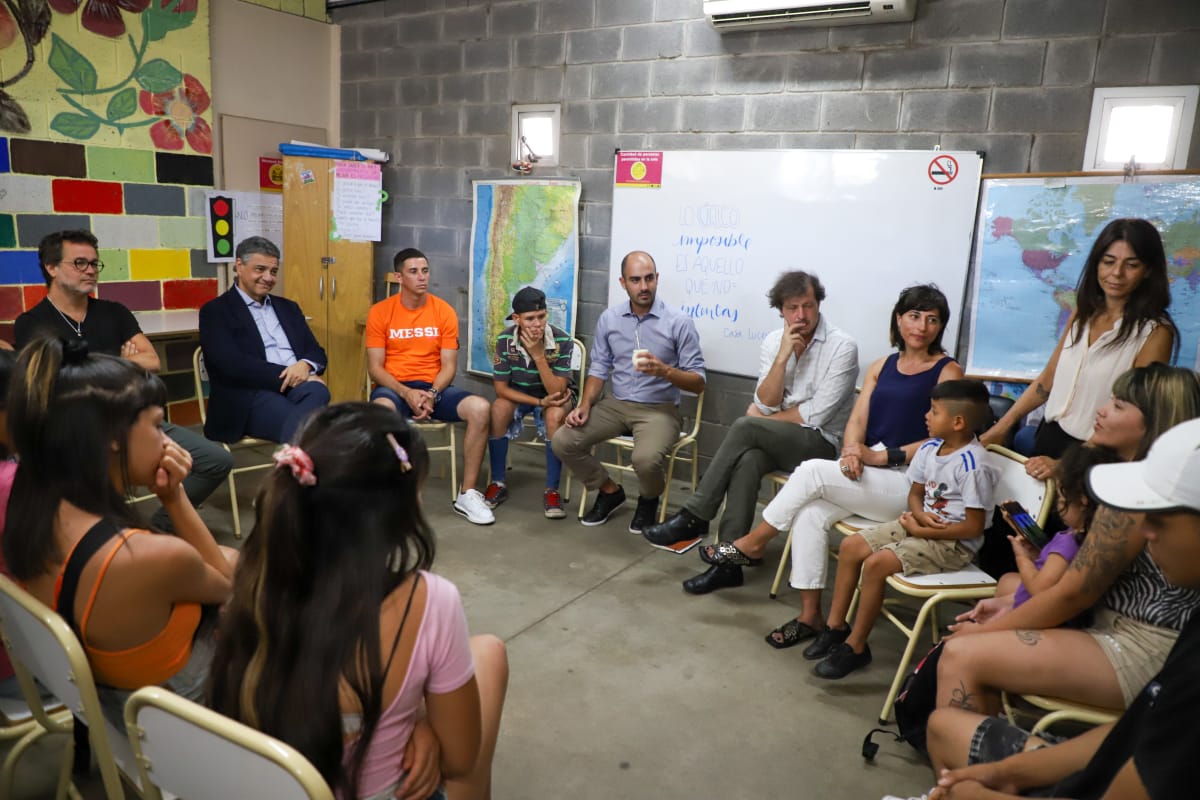 Jorge Macri aseguró que trabaja en una normativa local para el tema adicciones