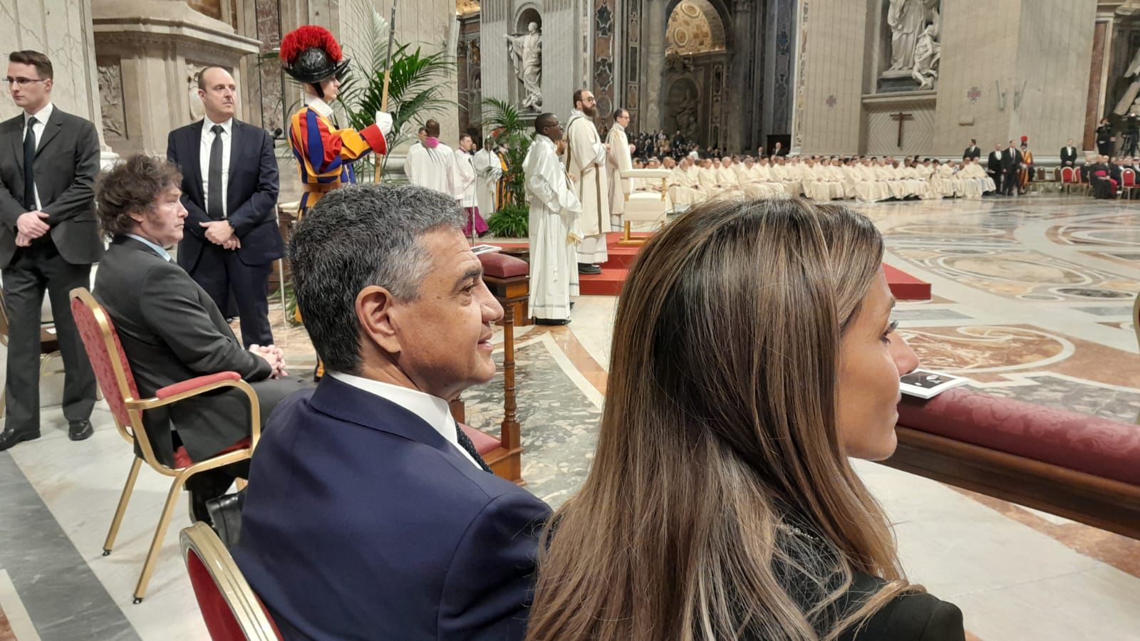 Jorge Macri participó de la misa de canonización de Mama Antula