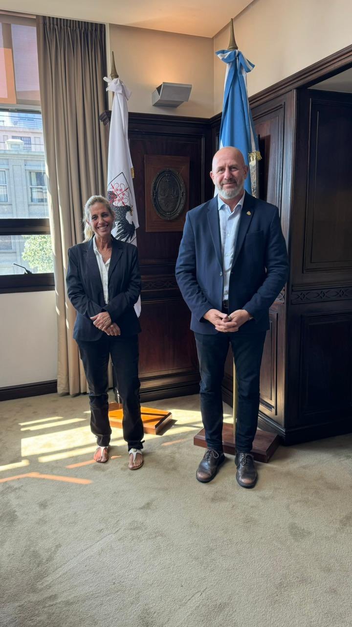 Con eje en la seguridad, reunión entre Wolff e Imas