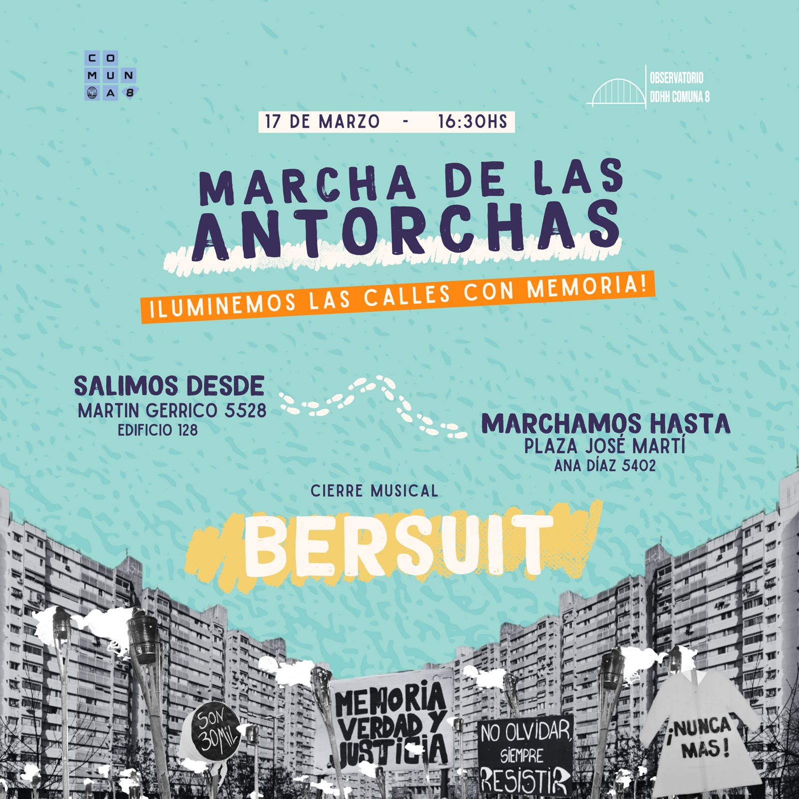 Nueva marcha de Las Antorchas