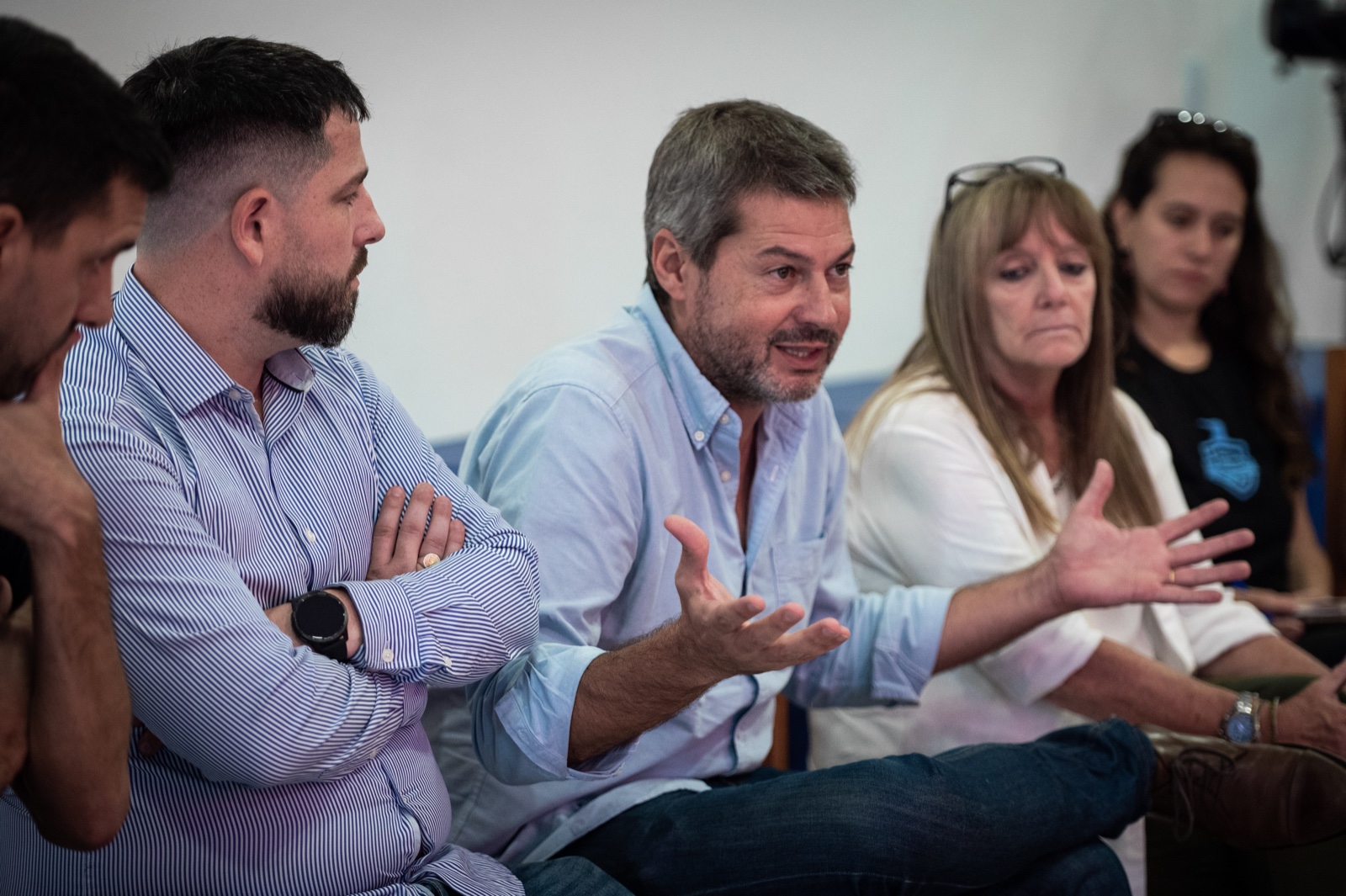 Lammens se reunió con dirigentes de clubes porteños