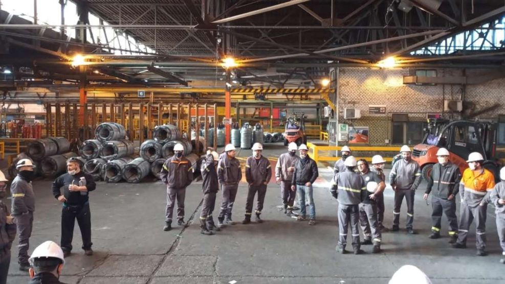 Paro por tiempo indeterminado en Acindar