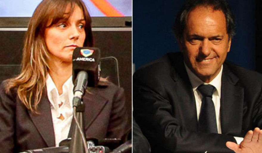 Malena Galmarini acusó a Scioli de ser “cómplice del ajuste”